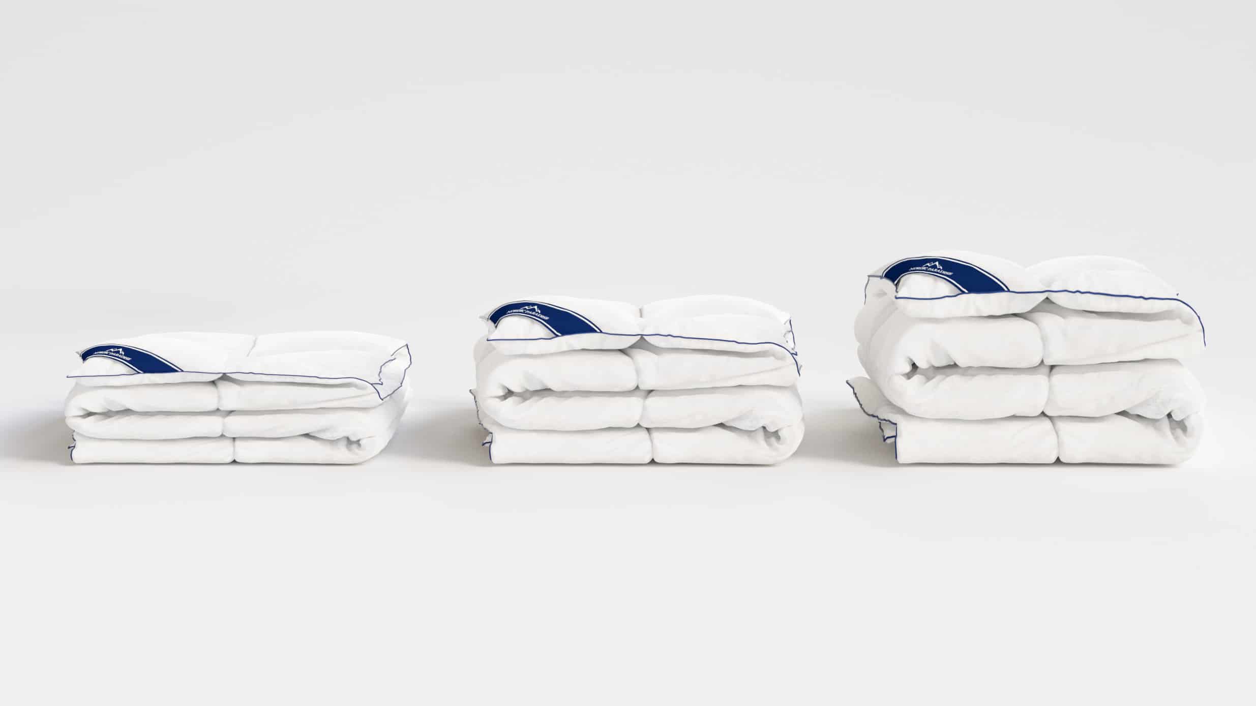 A down duvet for every temperature