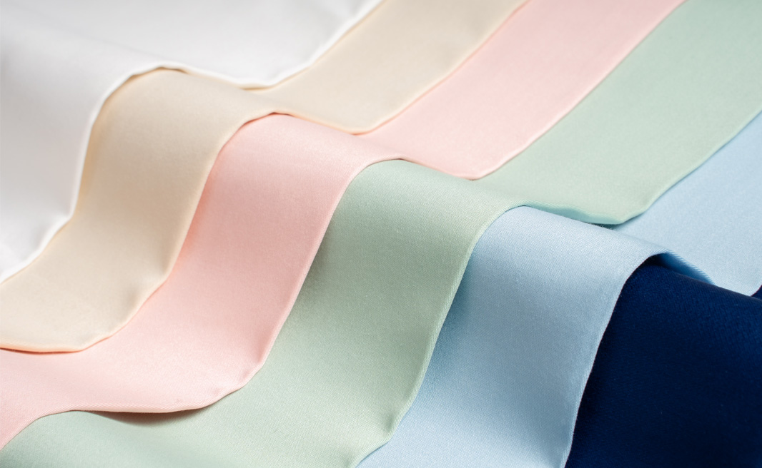 Wrap yourself in our light and soft cotton sateen sheets