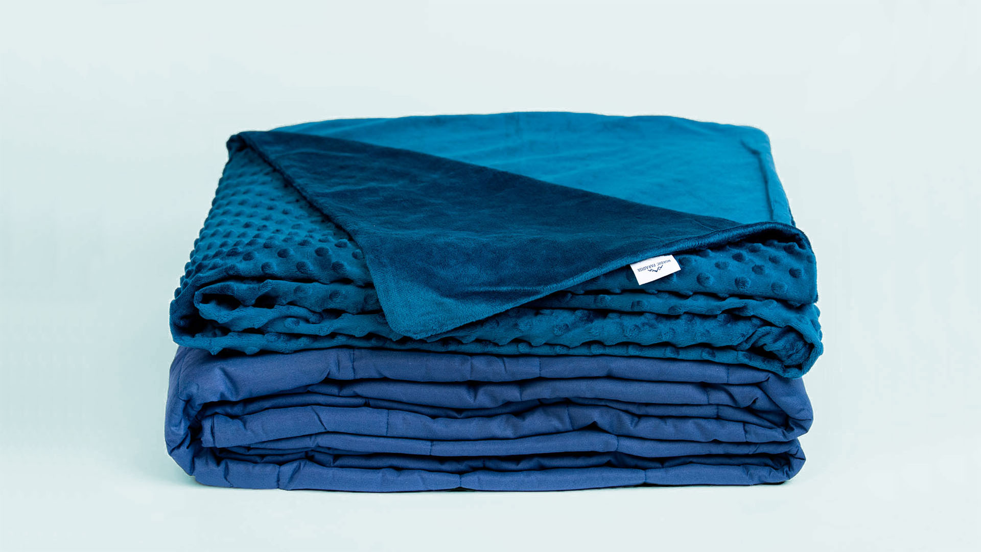 Blue weighted blanket hot sale