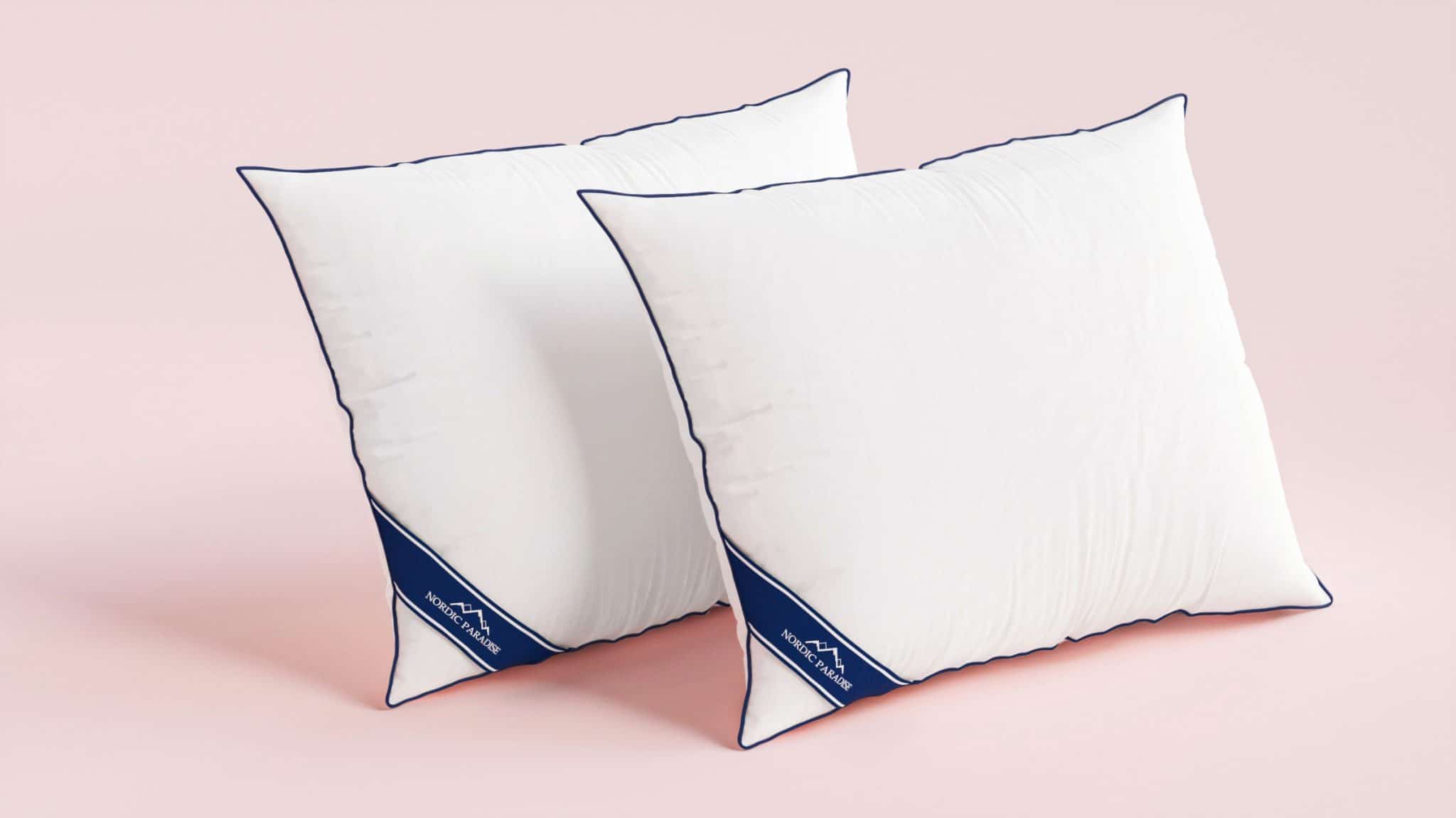 Classic Feather Pillow Set Nordic Paradise Firm feather pillows