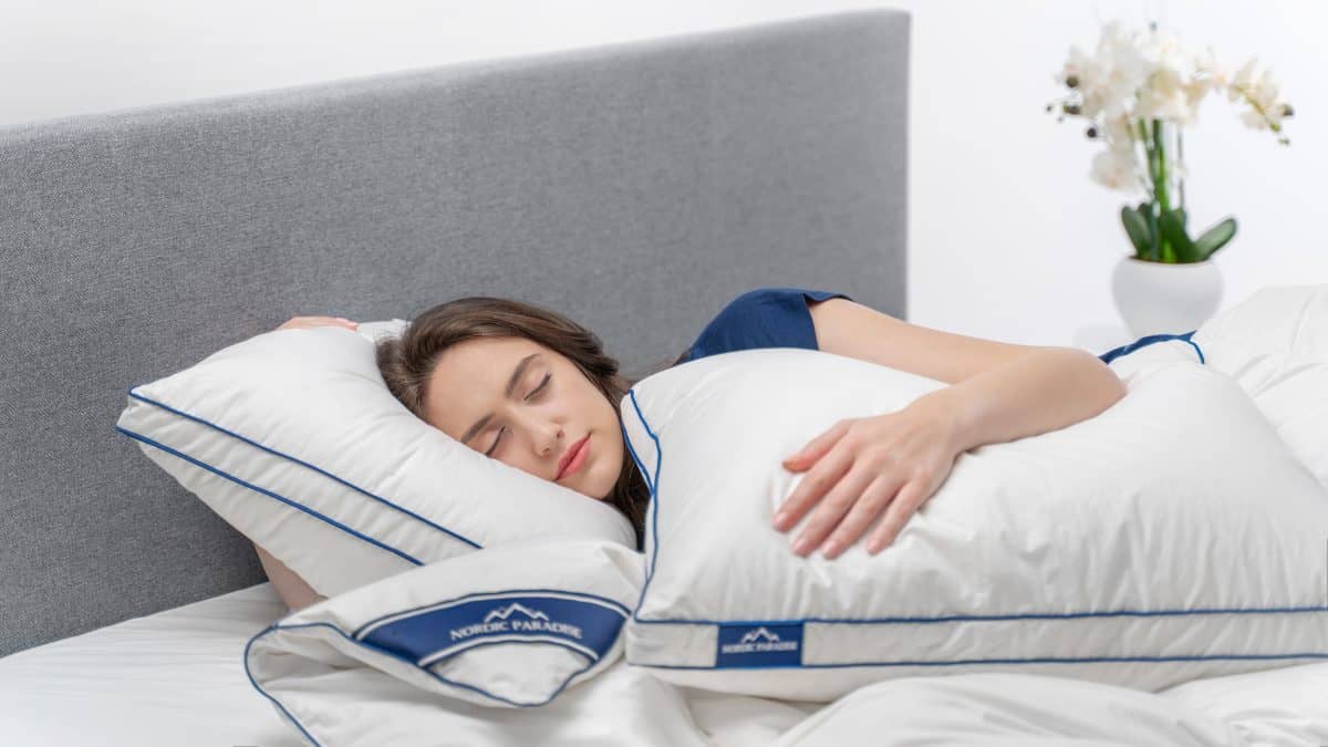 Deluxe Down Pillow Nordic Paradise Soft Pillow