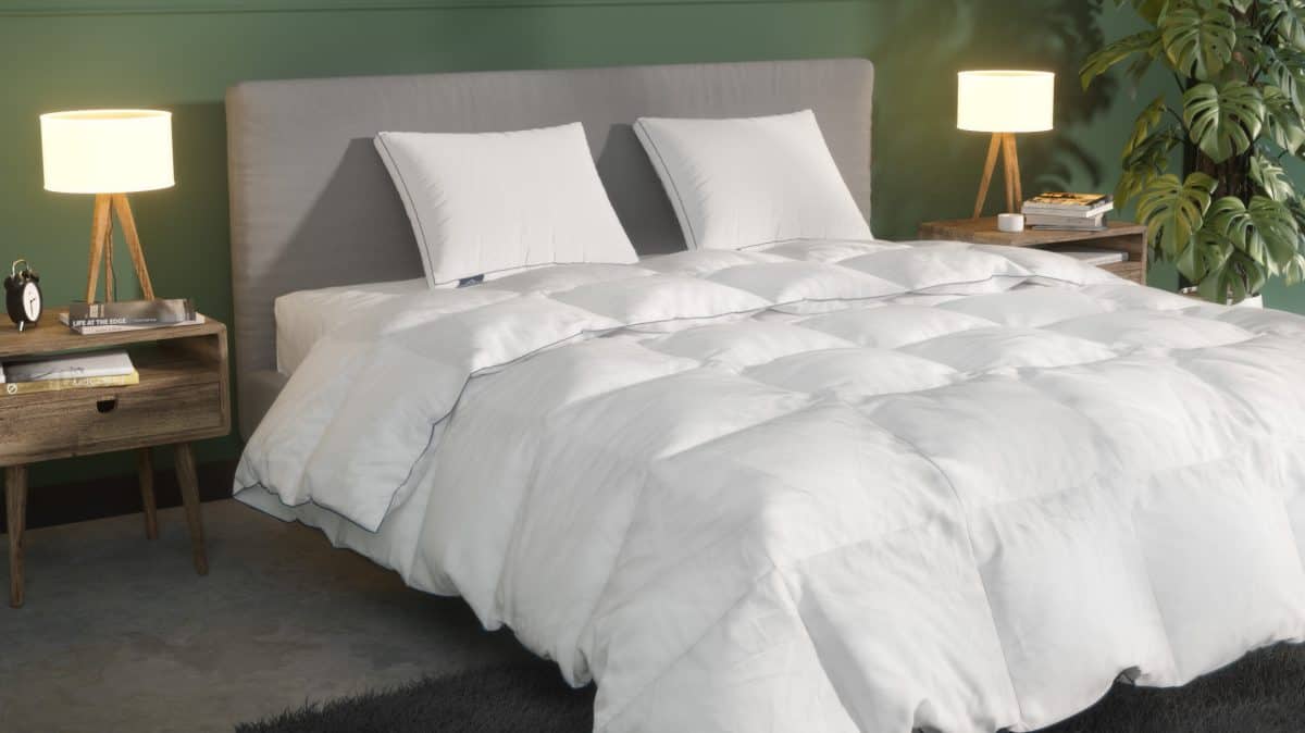 what is the lightest duvet filling