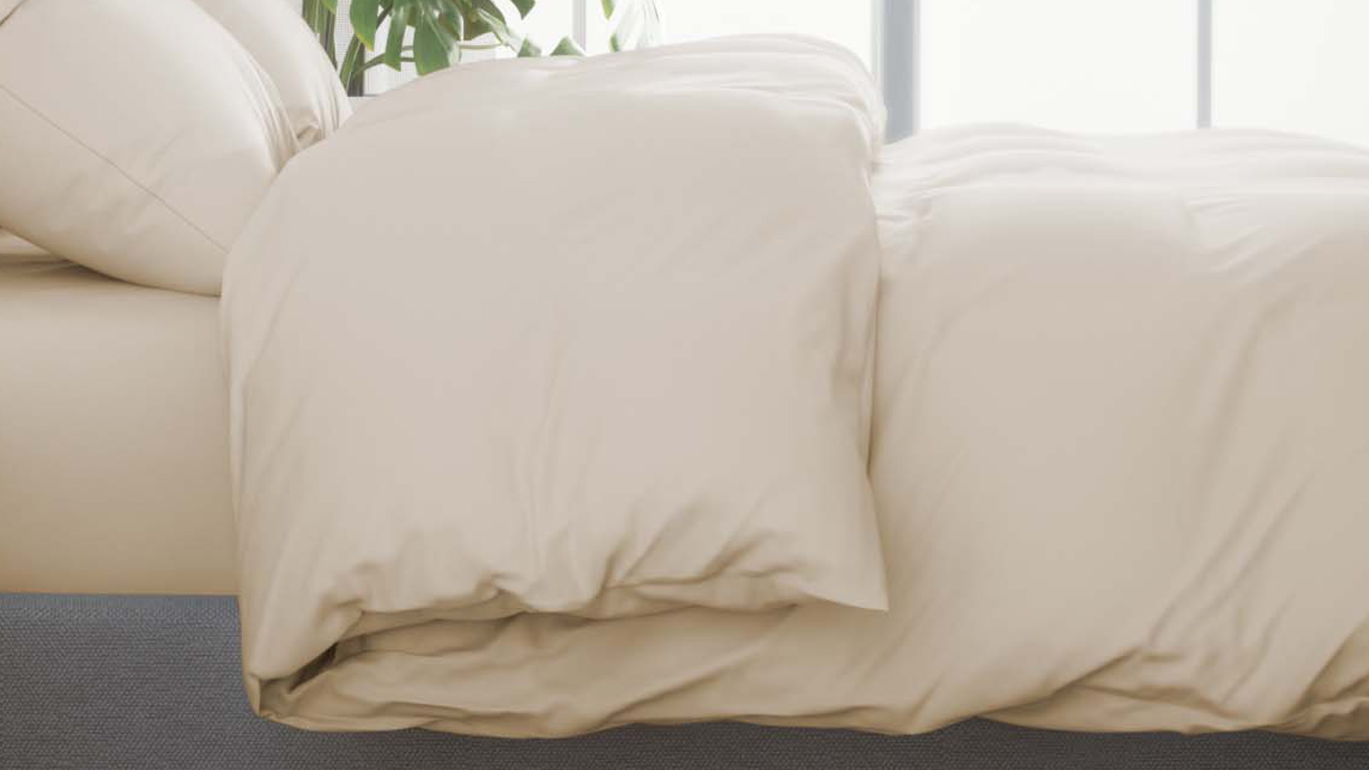 Corner ties to hold your duvet in place