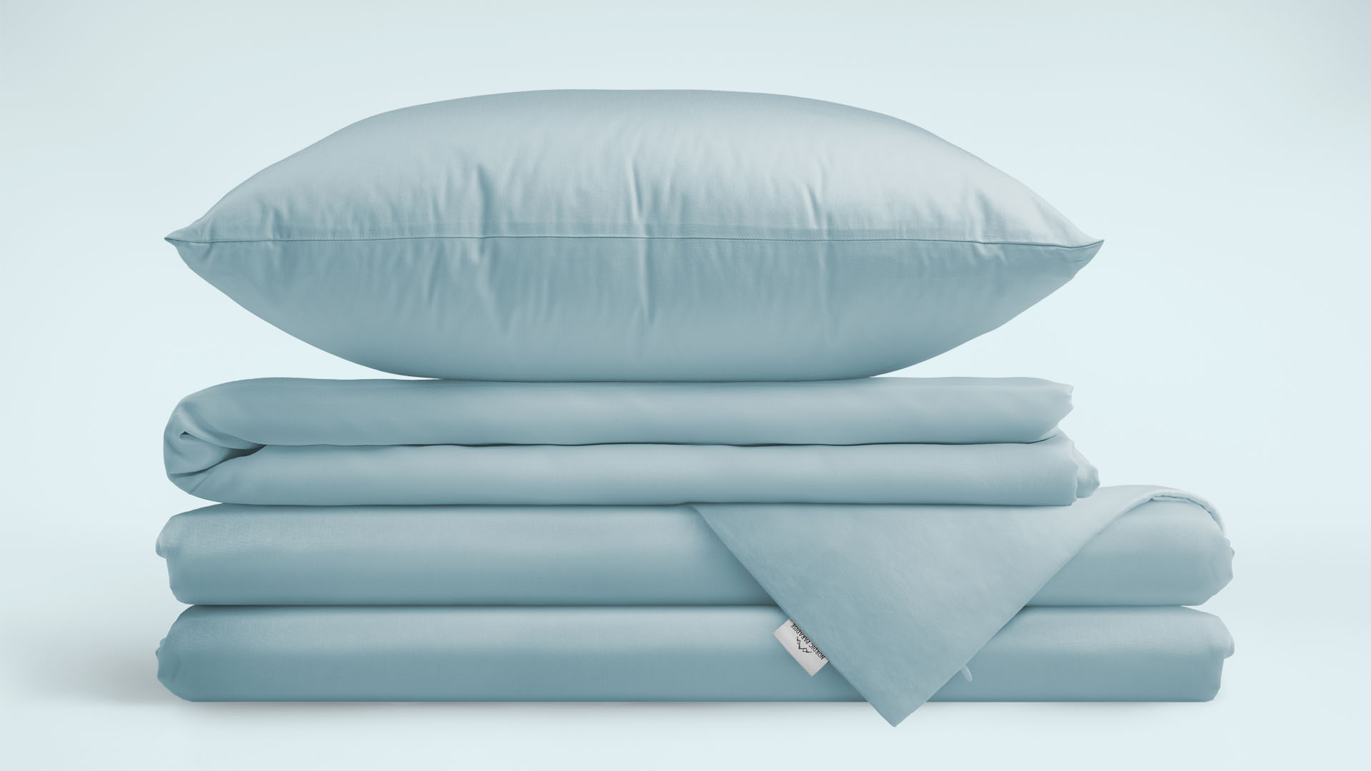 Cotton Sateen Bed Sheets Set Nordic Paradise Soft and Durable