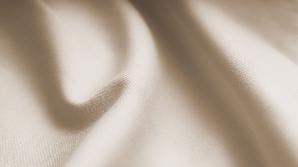 Beige Cotton Sateen Sheets